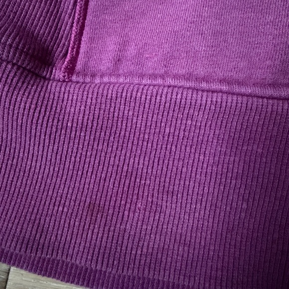 Lululemon Scuba Hoodie Full Zip Pink/Purple Thumbholes Women’s Gym Sz 12*R23 - Picture 4 of 5